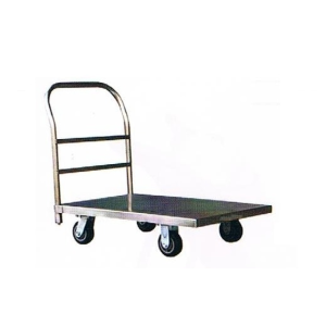 Super Heavy Duty Stainless Steel Large Platform Trolley (Detachable Handle) Up to 1000kg