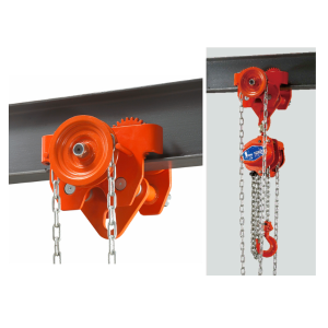 Double Shaft Geared Trolley